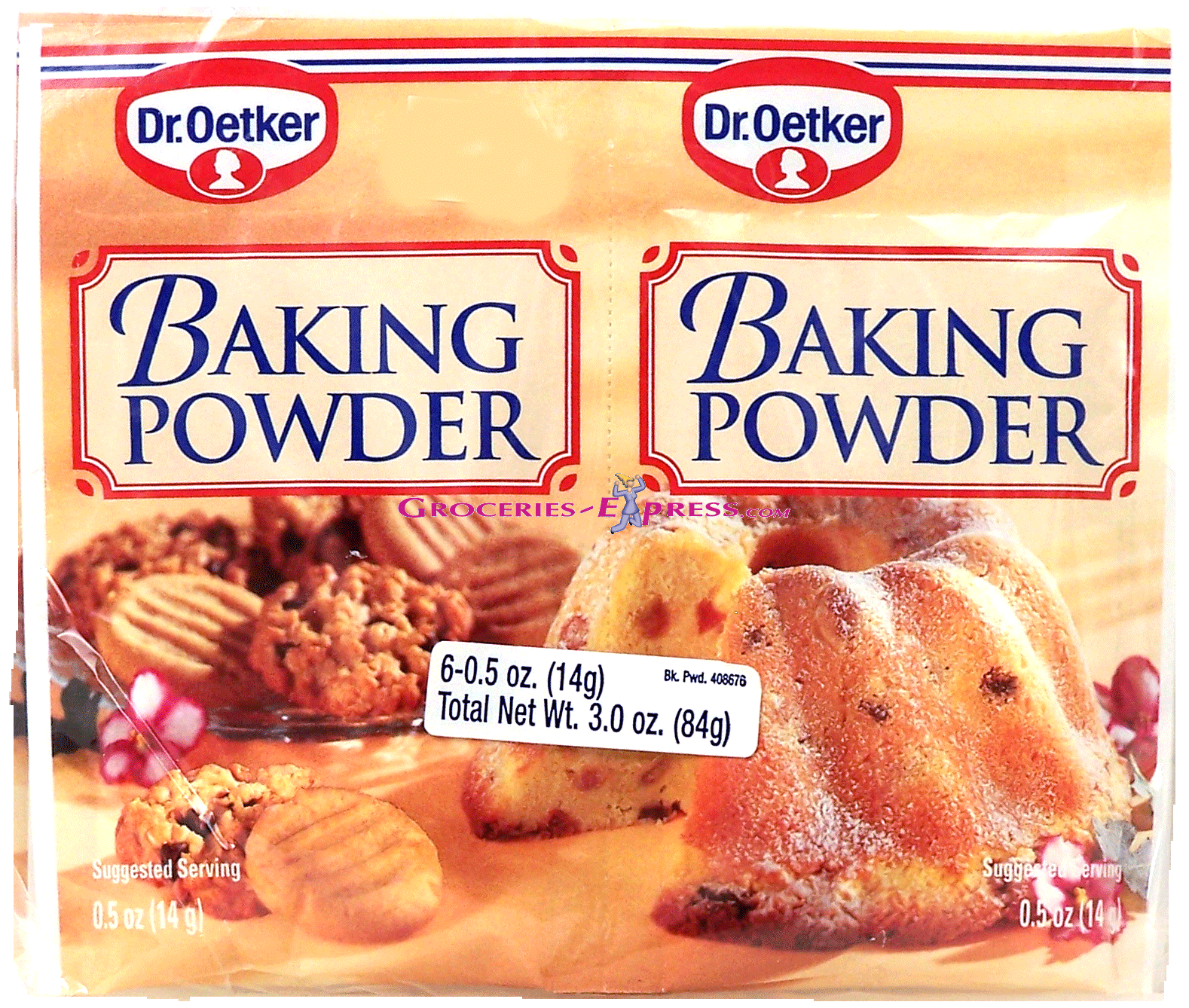 Dr. Oetker baking powder 6-packets Full-Size Picture